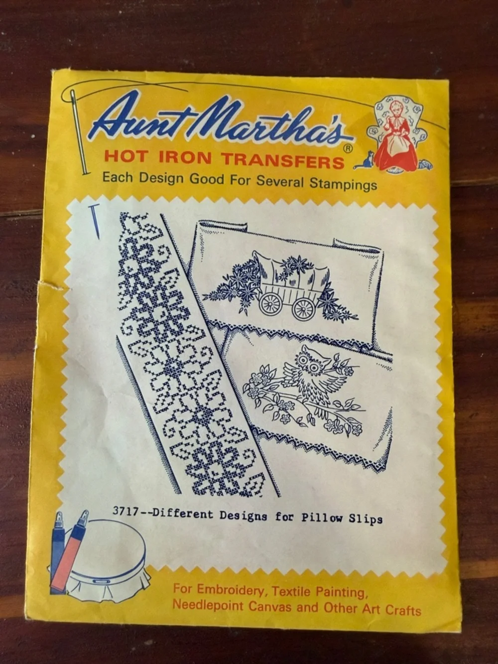 Vintage stitch patterns Crewel Embroidery textile painting needlepoint canvas